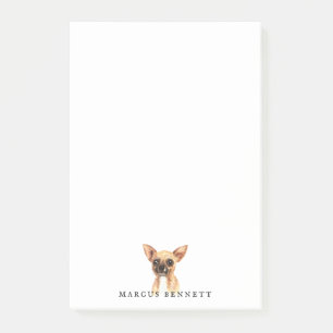 Personalized Post It Notes   Chihuahua
