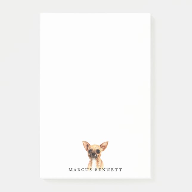 Personalized Post It Notes | Chihuahua (Front)