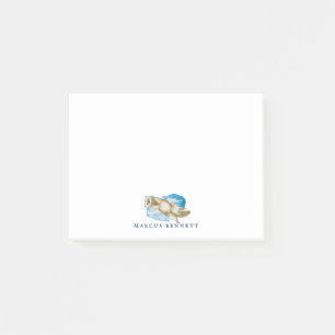 Personalized Post It Notes   Sea Otter