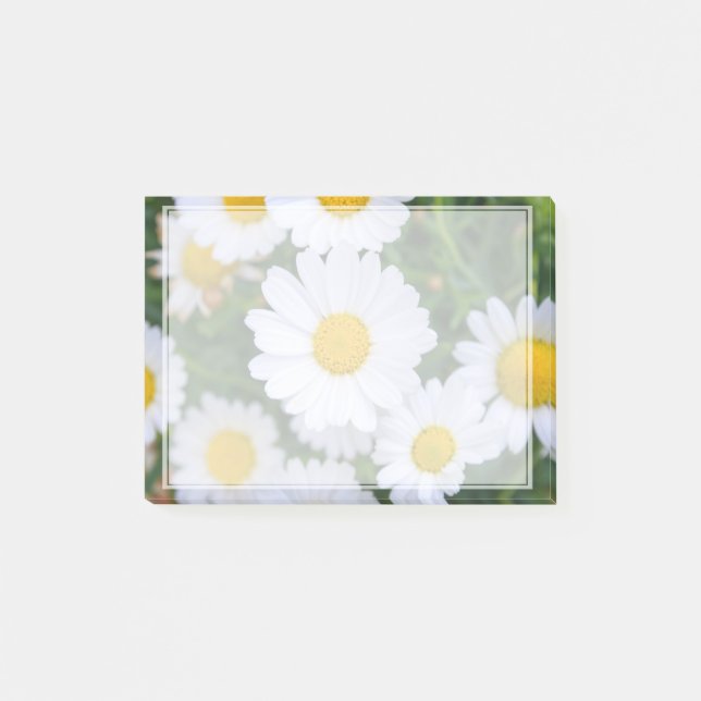 Personalized Post-it® Notes With Daisy Add Photo (Front)