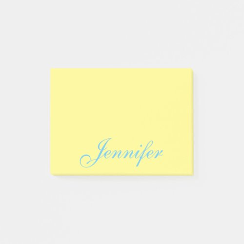 Personalized Post it Sticky Notes