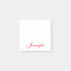 Personalized Post it Sticky Notes