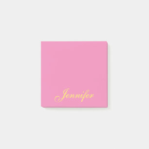 Personalized Post it Sticky Notes