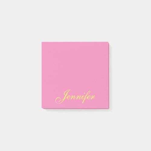 Personalized Post it Sticky Notes