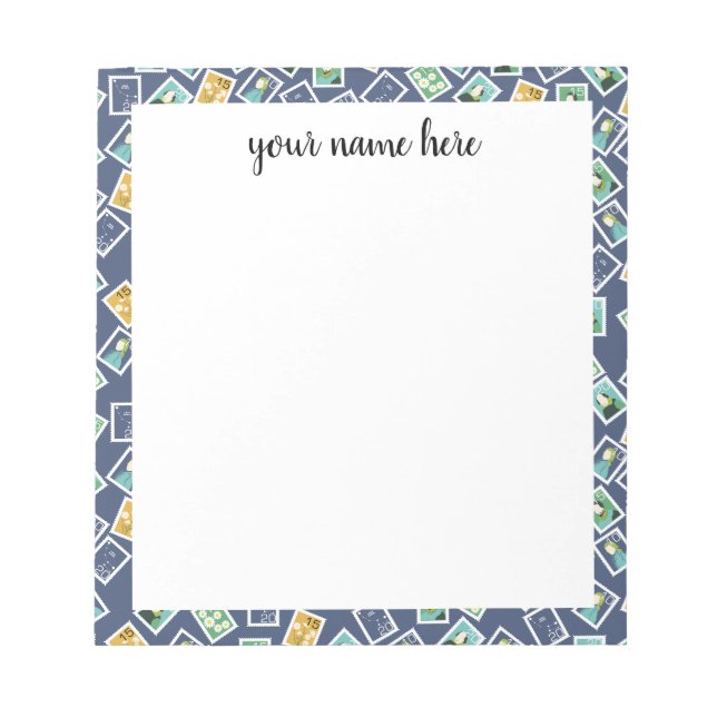 Personalized Postal Worker Notepad (Front)