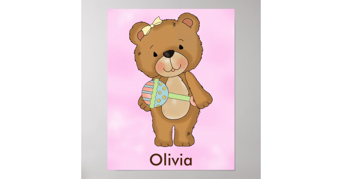 teddy bear for baby girl