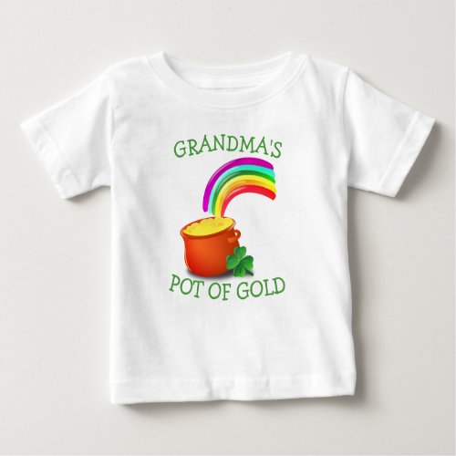 Personalized Pot of Gold St Patricks Day Shirt