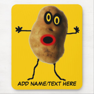 Personalized Potato Cartoon Mouse Pad