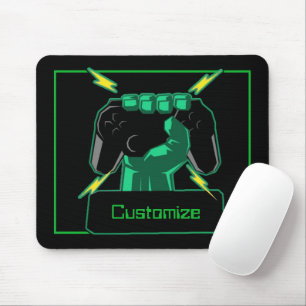Personalized Power Gamer Mouse Pad