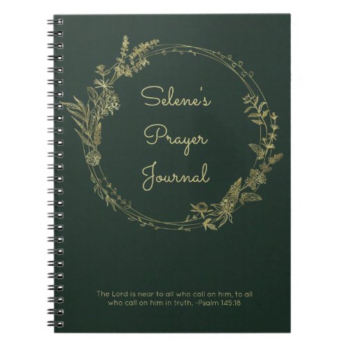 Personalized Prayer Journal