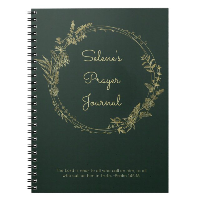 Personalized Prayer Journal (Front)