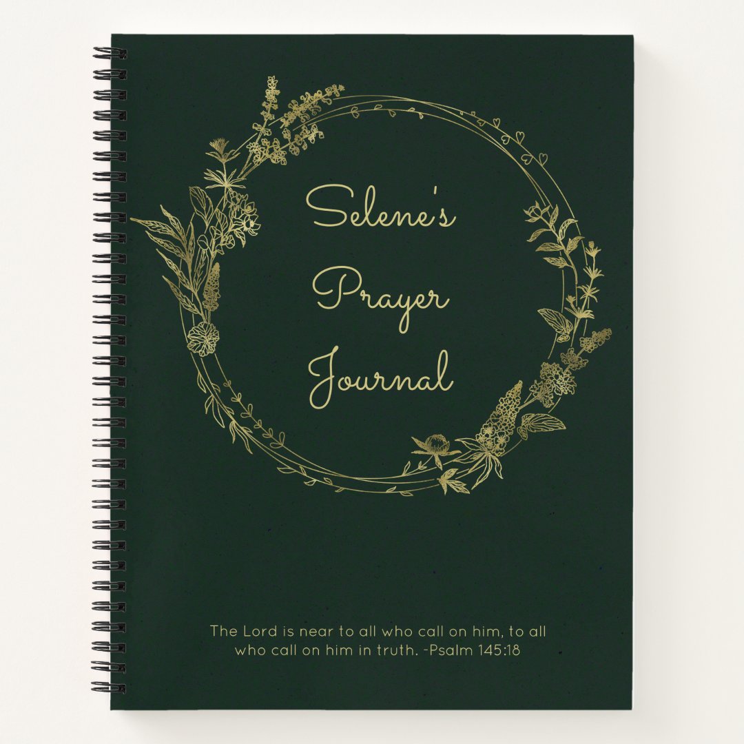 Personalized Prayer Journal | Zazzle