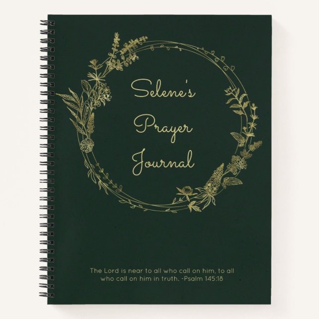 Personalized Prayer Journal (Front)