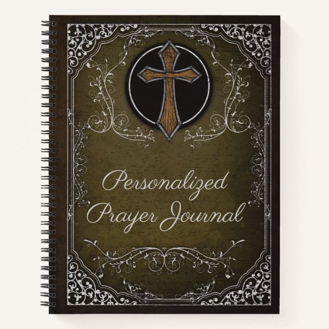 Personalized Prayer Journal Religious (Front)