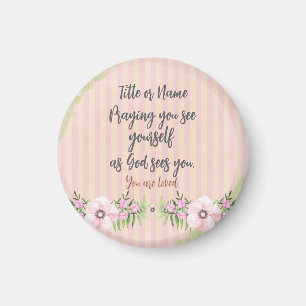 Personalized Prayer Quote Magnet
