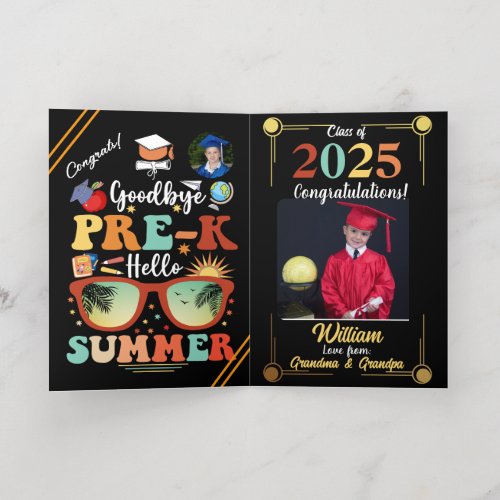 Personalized Pre-k Graduation Hello Summer