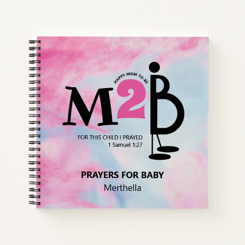 Personalized Pregnancy Baby Prayer Journal