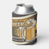 Personalized Premium Cold Beer Mug Pub Bar Can Cooler (Can Front)