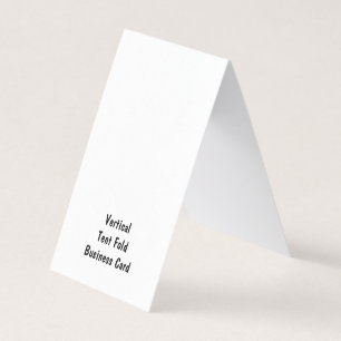 Personalized Premium Pearl Folded Business Card