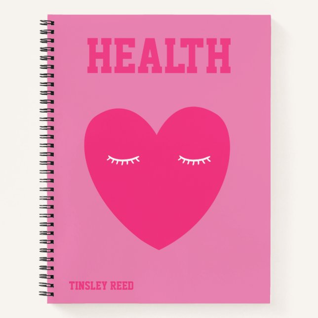 Personalized Preppy Notebook (Front)