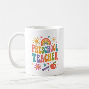 Personalized Preschool Teacher Gift Coffee Mug
