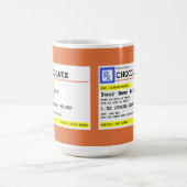 Personalized Prescription Hot Chocolate or Coffee Mug (Center)