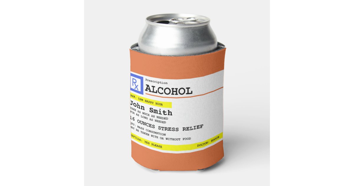 Prescription Bottle Coozie Set