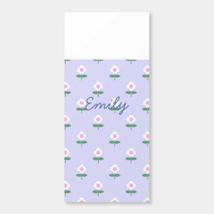 Personalized Pretty Floral Birthday Girl Purple Hershey's Miniatures