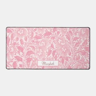 Personalized Pretty Pink Boho Floral