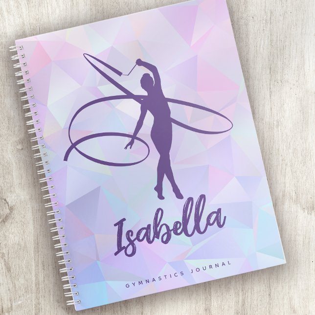 Personalized Pretty Pink Gymnastics Journal (Creator Uploaded)