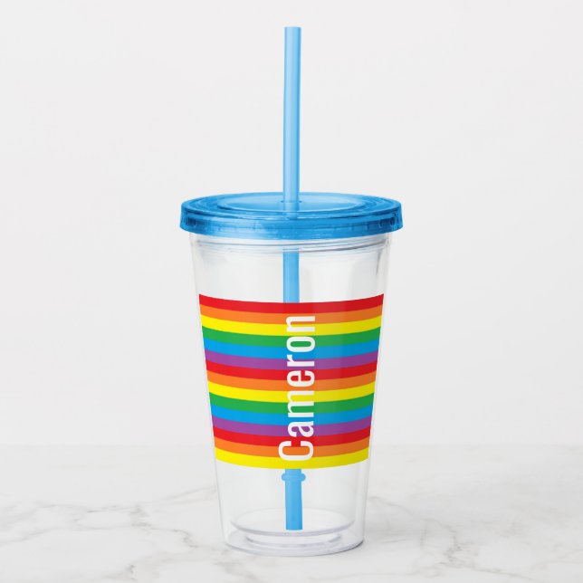 Personalized Pride Acrylic Tumbler (Front)