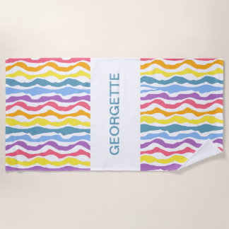 Personalized Pride Beach Towel