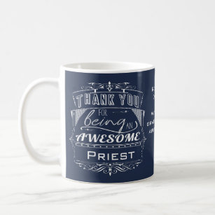 Unique Priests Present, Personalised Priest Mug, Crazy Tony's, Gifts For  Vicars