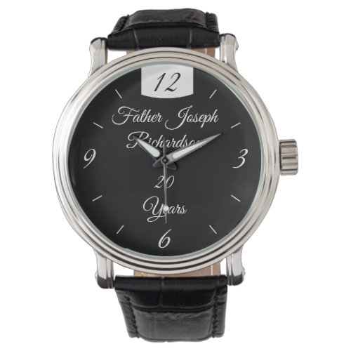 Personalized Priestly Ordination Anniversary Watch