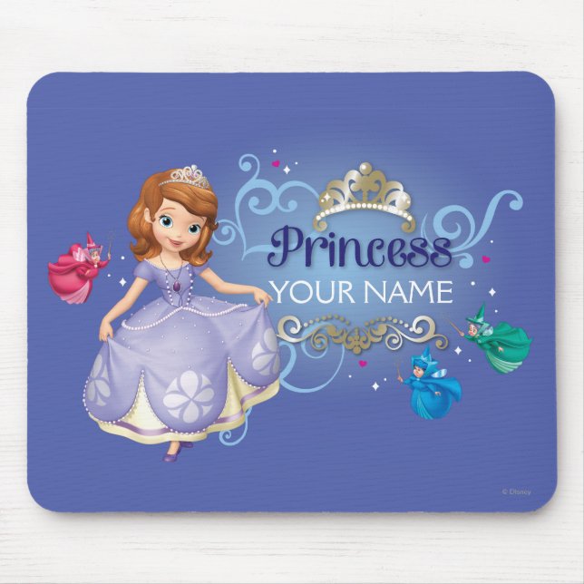 Personalized Princess 2 Mouse Pad (Front)