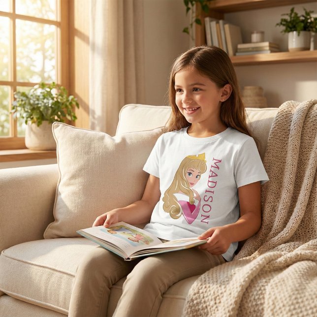 Personalized Princess Aurora Sleeping Beauty Tri-Blend Shirt (Creator Uploaded)