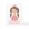 Personalized Princess Birthday card
