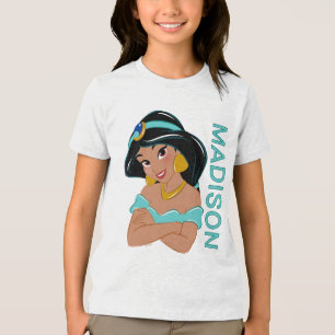 Personalized Princess Jasmine Tri-Blend Shirt