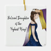 Personalized Princess Ornament
