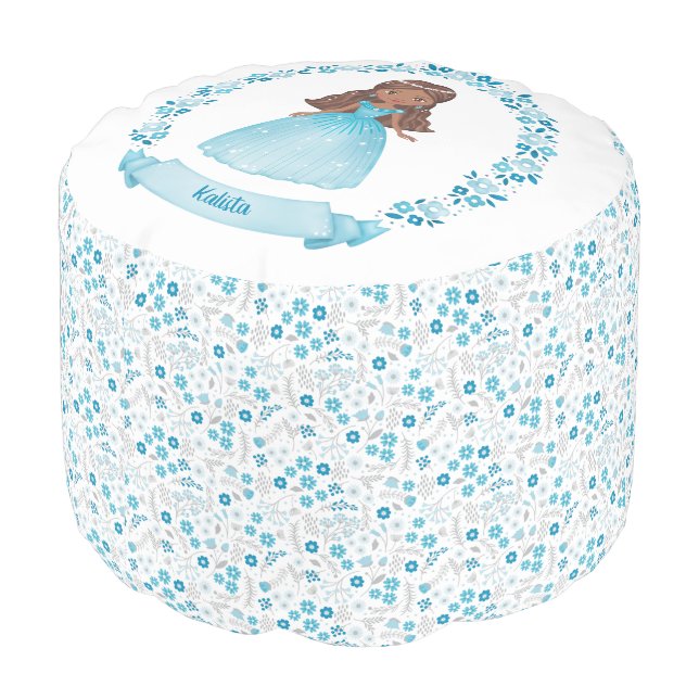 Personalized Princess Pillow (Angled Back)