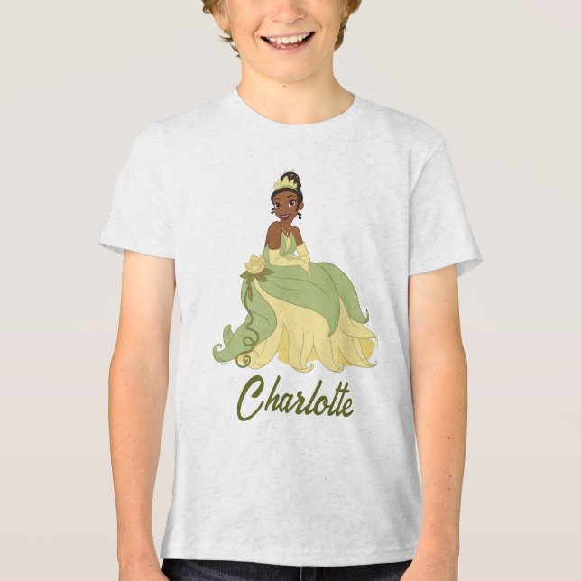 Personalized Princess Tiana Dream Tri-Blend Shirt (Front)