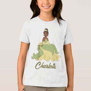 Personalized Princess Tiana Dream Tri-Blend Shirt