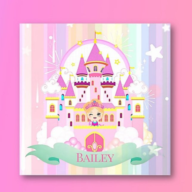 Personalized Princess! Wall art Acrylic Photo Tile (Creator Uploaded)