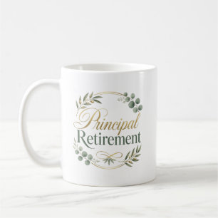 Personalized Principal Retirement Gift Coffee Mug