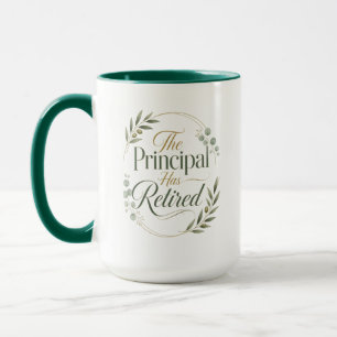 Personalized Principal Retirement Gift Mug
