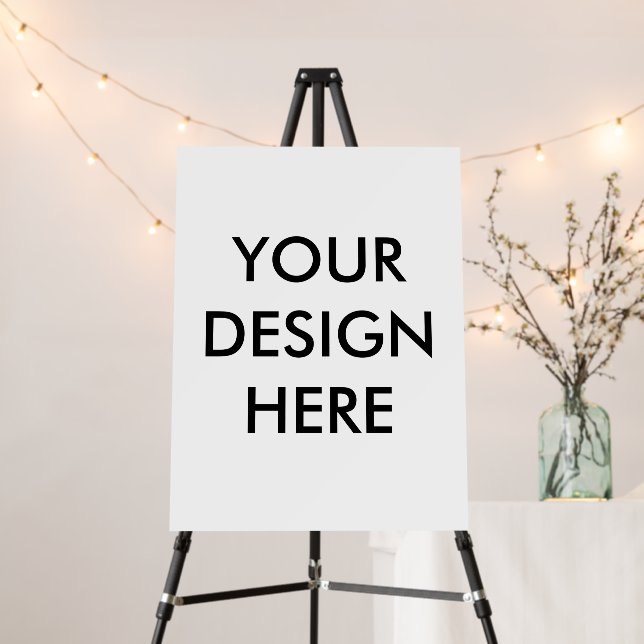 Personalized print 18x24" foam board printing (In Situ (Stand))