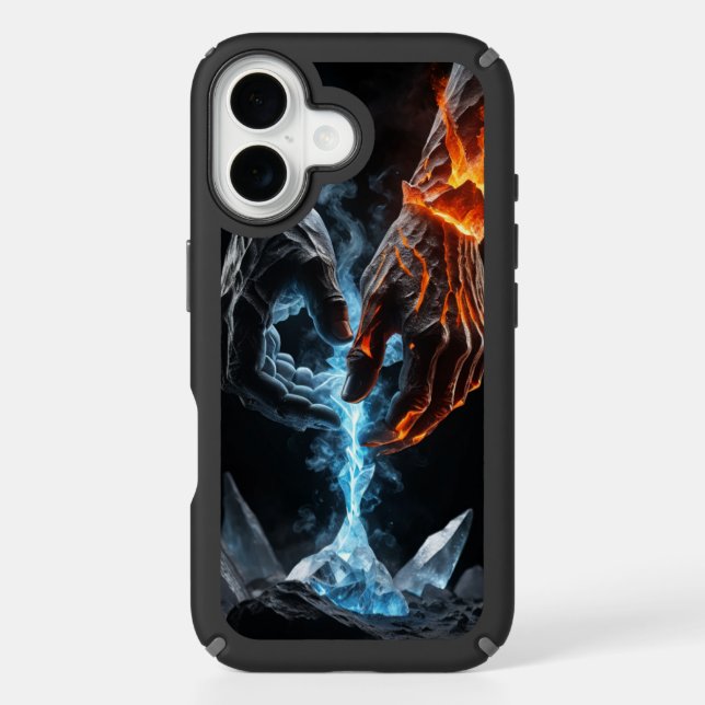  Personalized Print Back Cover for iPhone 16. (Front)