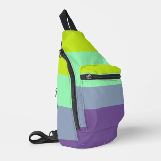 Personalized Print Cut Sew Sling Bag for You (Left Corner)