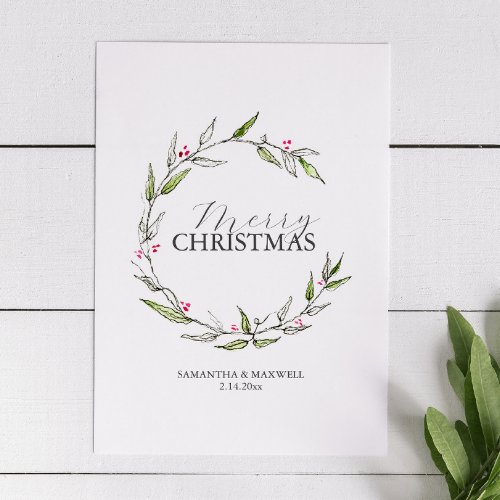 Personalized Printable Christmas Cards