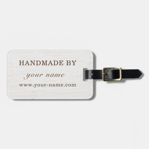 Personalized  Printable Tag for Handmade Jewelry